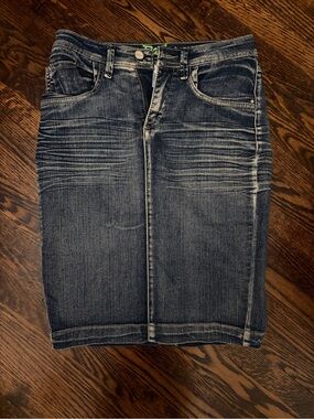 Y2K PASHU PARASUCO DENIM SKIRT